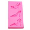 Mulheres Salto Alto Molde de Silicone Flip Açúcar Bolo de Chocolate Molde Decorativo DIY Ferramentas de Panificação