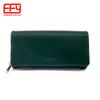 Cartera Coreana Nueva de PU Color Caramelo Estilo Coreano Moda Larga para Mujer Bolso Clutch Multifuncional de Gran Capacidad