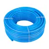 Mangueira de Lavagem de Carro Kawochi Linha Azul e Branca, Mangueira Espessada para Rega, Tubo de Drenagem de PVC de 4 Pontos, Tubo de Plástico