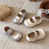 Sapatos Femininos Estilo Francês Retrô Mary Jane de Corte Baixo Sapatos de Uma Fivela Estilo Primavera/Outono 2026 Bico Redondo Sola Macia Versátil Sapatos Pequenos de Couro