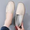 2025 Novos Sapatos Baixos Confortáveis para o Dia a Dia Versátil para Idosos e Meia-Idade, Mocassins, Sapatos de Mãe, Sapatos Preguiçosos Slip-On