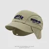 Sombrero de pescador infantil con letra de Boston, sombrero de protección solar exterior para jardín de infantes de comercio exterior, gorra de béisbol de moda otoñal para niños y niñas