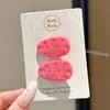 Pinzas laterales estilo dopamina con un toque de alta gama, pinzas delicadas con flecos para niñas, pasadores dulces, pinzas de cocodrilo a la moda