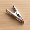 Pinzas para la ropa de acero inoxidable personalizables, nuevas, mejoradas, gruesas y duraderas, para secar ropa y calcetines, pinzas pequeñas de boca plana