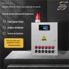 Caixa de controle automático de temperatura para criação, ventilador de temperatura e tempo, bomba d'água, galinheiro, caixa elétrica, tubo de aquecimento elétrico inteligente multicanal