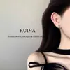 Pendientes de Plata de Ley con Zirconia Dorada Super Flash Letra H para Mujer 2025 Nuevas Joyas de Oreja Exquisitas de Alta Gama