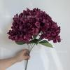 Novo Buquê de Hortênsia Pérola Artificial com 5 Cabeças de Hortênsia Grande Criptografada Decoração Suave para Salão de Casamento em Estoque