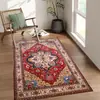 Tapete Persa Estilo Nacional Amazon TEMU Transfronteiriço Resistente à Sujeira e Fácil de Cuidar Tapete Completo para Sala de Estar Tapete Decorativo para Hotel