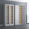 Archivero de oficina, archivador de acero para documentos, mueble de almacenamiento para el hogar, gabinete con cerradura, mueble con ruedas, archivador metálico