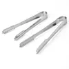 Stock Listo de Fábrica Pinzas para Hielo de Acero Inoxidable Pinzas para Cubitos de Hielo Pinzas para Pan Pinzas para Alimentos Pinzas de Buffet Suministros de Cocina Wardbao
