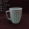 Taza de enjuague bucal de plástico con superficie tallada y asa Taza multiusos para beber Taza para estudiantes RS-200719