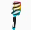 Pente com Almofada de Ar e Fragrância para Uso Doméstico, Pente Volumizador de Cabelo, Pente Massageador, Pente Meridian, Pente Volumizador, Pente Grande Curvo