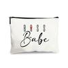 Estojo de Lápis Popular com Zíper Amazon Ebay Logo Impresso Poliéster Algodão Sublimação Bolsa de Cosméticos Feminina Porta-Moedas Armazenamento