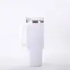 Taza de Hielo de Acero Inoxidable 304 de Primera Generación con Asa de 40 oz, Taza para Coche, Aislamiento Térmico, Cerveza Fría, Taza de Agua para Coche