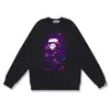 Sudadera Camuflada de Marca de Moda Transfronteriza de Comercio Exterior para Hombre Otoño e Invierno Manga Larga Estampado de Letras Holgada Cuello Redondo Pulóver Top Casual