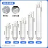 Em Estoque Tubos de Ensaio de Vidro 1ml 2ml Frascos de Perfume 5ml Tampa de Roda D'água Transparente Frascos Dispensadores de Perfume Tampa de PP Frascos de Amostra