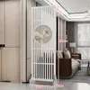 Nueva Pantalla Divisoria Estilo Chino para Sala de Estar, Plegable y Móvil, Madera Maciza, Estilo Chino, Entrada, Oficina, Divisor Decorativo Hueco
