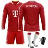 2627 Camiseta de Manga Larga Kit de Fútbol 10 Musiala 9 Kane Deportes Bayern Número de Casa 17 Camiseta Olise