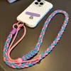 Porta-moedas Lanyard para Celular Transversal Alça de Ombro Ajustável Pendurado no Pescoço Viagem ao Ar Livre Antiperda Corrente Lateral para Pendurar Corrente de Celular para Mulheres