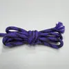 Nova Corda Redonda Preta com Pontos Pretos de Poliéster Grosso 5mm Paracord para Moletom, Calça, Chapéu, Cadarços, Cordão de Bolsa DIY