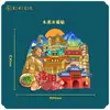 Cultural y Creativo Ciudad Natal Acrílico Madera Luoyang Punto de Referencia Punto Escénico Souvenir Especial Imán de Nevera Punto Venta al por Mayor