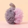 Linda bola de baño de helado flor de baño exfoliante para hombres y mujeres baño de doble uso para bebés y niños artefacto de baño de alta gama que no se deshace grande