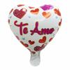 Balão de Filme de Alumínio Série Feliz Aniversário Dia dos Namorados 10 polegadas Decoração de Festa de Aniversário Casamento Feriado