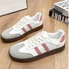 Zapatillas Deportivas Alemanas de Nicho Transfronterizas para Mujer 2025 Nuevas Zapatillas Blancas de Suela Gruesa Zapatillas Casuales Retro Zapatillas Deportivas para Mujer