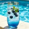 Copas de champán de plástico Amazon, vasos de mojito, vasos de cóctel, vasos Collins, vasos de jugo, vasos de jugo para fiestas