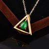 Novo Pingente de Jade Hetian Imitação Jade Branco Jaspe Colar Prata S925 Banhada a Ouro Embutido Ouro Método Antigo Ouro Processo Fosco