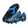 Zapatos de Fútbol de Tacos Largos para Niños de Talla Grande Transfronterizos para Hombre para Exteriores para Estudiantes de Primaria y Secundaria Zapatos de Entrenamiento para Césped Zapatos de Competición para Estudiantes de Primaria y Secundaria
