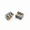 Portapilas de resorte para hogar inteligente 3p espaciado 2.5PH altura 6.4H conector de batería con columna BC-1-318B
