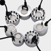 Accesorios atomizadores humidificador de aire ultrasónico de aleación de zinc y plástico de 24V, cabezal atomizador 16mm20mm, lámina atomizadora