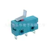Interruptor de Límite de Viaje Tipo Pulsador con Palanca Verde Curva, Interruptor de Microinterruptor para Picadora de Carne de Micromovimiento de Tres Mordazas Kw-12