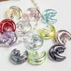 Papel de Caramelo Dingyi Luna Fría Luna Fría Cuentas de Resina Galvanizada Cadena de Teléfono DIY Pulsera Cuentas Sueltas Accesorios de Joyería Hechos a Mano
