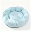 Cama para gato, cálida de invierno, diseño floral, semicerrada, apta para todas las estaciones, cama para perro, perro pequeño, perro de peluche, cama para mascotas, venta al por mayor, en stock