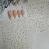 Nuevas de Fábrica Pegatinas para Uñas con Relieve DIY Decoraciones Florales para Uñas Calcomanías de Decoración de Uñas de Girasol Autoadhesivas