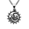 Hiphop Moda de rua hip hop europeu e americano asas personalizadas acessórios colar de aço titânio homens e mulheres aço inoxidável atacado