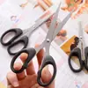 Tesoura de Escritório Tesoura para Papel DIY de Estudante Aço Inoxidável Pequena para Escritório Doméstico Portátil Tesoura de Papel de Aço Inoxidável
