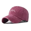 Gorra de Béisbol Casual para Hombre, Estilo Retro Montaña al Aire Libre, Moda Retro Europea y Americana, Gorra Versátil para Mujer, Bordado Lavado