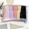 Pantalones Cortos de Seguridad Anti-Exposición de Cintura Media para Mujer Sin Costuras Dos en Uno Transpirables Calzoncillos tipo bóxer para Chica Joven Pantalones Cortos de Cuatro Esquinas