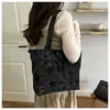 Venta al por mayor transfronteriza de bolsos tote nuevos de gran capacidad con estampados de estrellas retro, bolsos de mano modernos y de moda para el trabajo