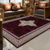 Alfombra de Sala de Estar Lavable de Cachemira Tpr Transfronteriza Alfombra Persa para Dormitorio Mesa de Café Sofá Hogar Retro Mesita de Noche Alfombrilla Antideslizante
