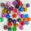 Dados Digitales Multicolor de 12 Caras Acrílico Grabado Dados Coloridos Juego de Mesa Dados Multicaras Suministro Exclusivo Transfronterizo