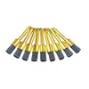 Produtos de Comércio Exterior Escova de Ouro Escova de Polimento de Sílica Oxidada Escova de Polimento Dental Ponta Plana Pontiaguda Escova de Tigela de Polimento 100 Peças/Caixa