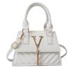 Bolso de Mano Retro de Color Sólido con Bordado de Borlas de Moda 2026 Invierno Estilo Coreano Chic Casual Bolso de Hombro Cruzado de Moda