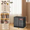 Gabinete de Almacenamiento para Uñas Archivero A4 Caja de Almacenamiento para Esmalte de Uñas y Gel Divisor de Cinta Cosméticos con Base Plana Muestras de Belleza Maquillaje Horneado
