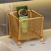 Caja de almacenamiento de mascarillas faciales de gran capacidad, cesta de almacenamiento de cosméticos para lavabo de baño, estante para productos de cuidado de la piel de escritorio para baño