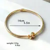 Collar de Nudo Abierto Transfronterizo Nuevo Europeo y Americano Moda Personalidad Versátil Exagerado Primavera para Mujer Gargantilla Envuelta Nudada para Mujer