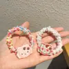 Lindo Peluche de Gato a Cuadros Azules Anillo para el Cabello Dulce Suave Lindo Estilo de Niña Cuerda para el Cabello para Cola de Caballo Accesorios Accesorios para el Cabello Otoño e Invierno Nuevo